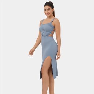 NWT Halara Backless Midi Dress XS